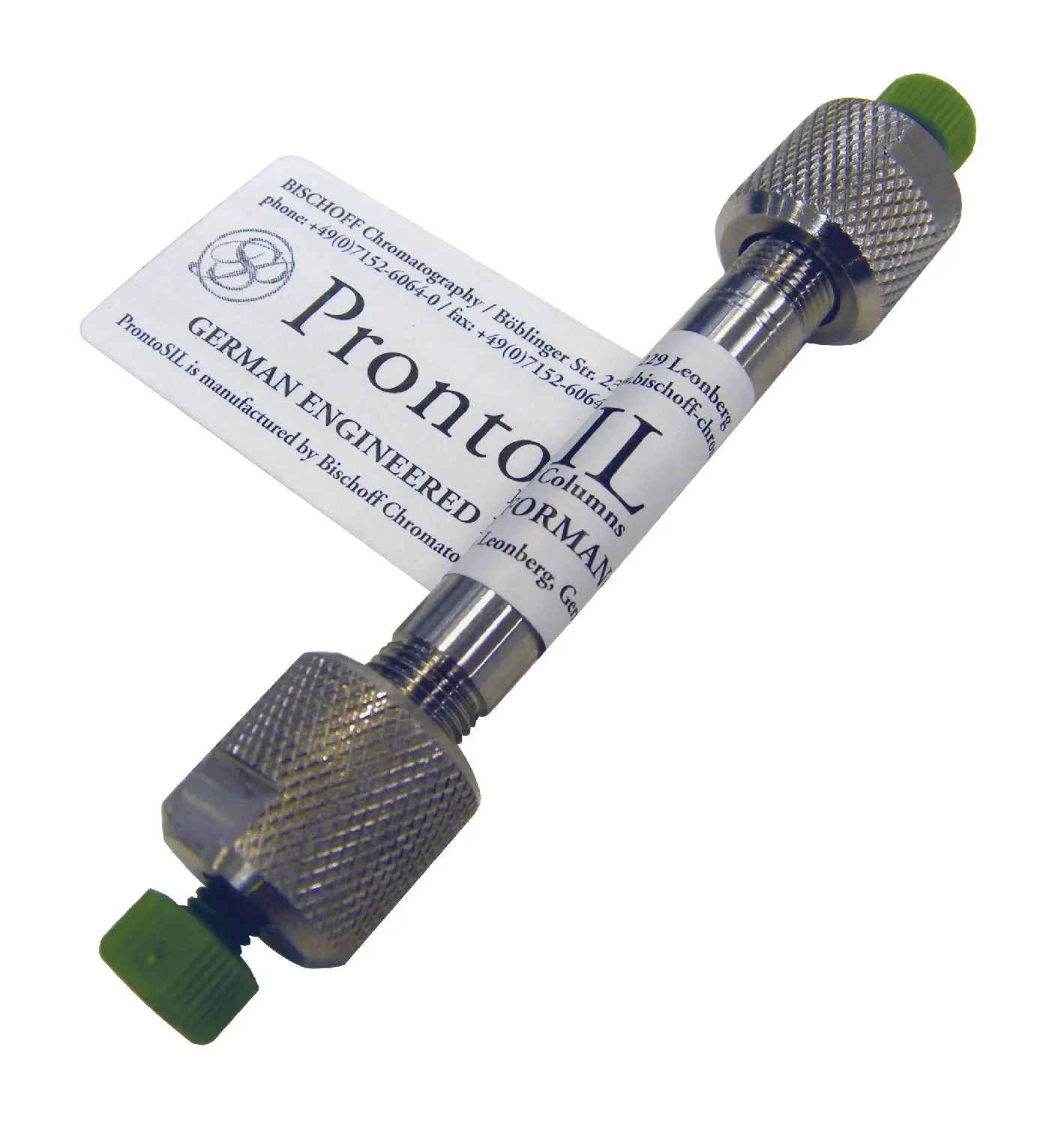 Columna ProntoPEARL UHC. BISCHOFF CHROMATOGRAPHY. Fase: Silica. Tamaño de particula (µm): 2,2. Tamaño de poro (Å): 120. Longitud (mm): 50. Diámetro interno (mm): 4,6