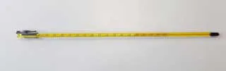 Solid steam thermometer -20+150 : 1°C Red liq. 305mm Imm. 76 mm