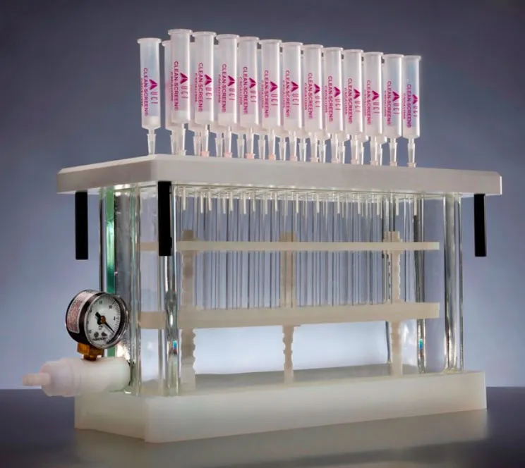 24 Port Manifold for PFAS testing and low background levels