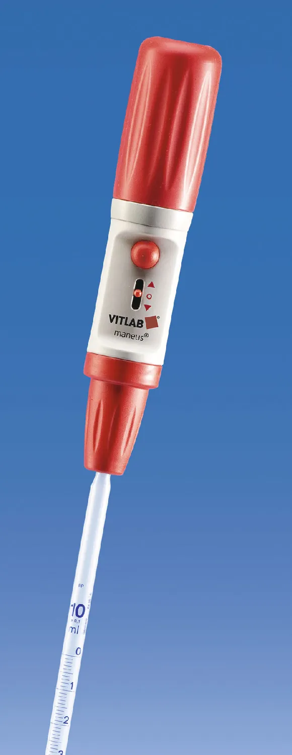 Auxiliar de pipeteado Maneus. VITLAB® 0,1-200 ml.