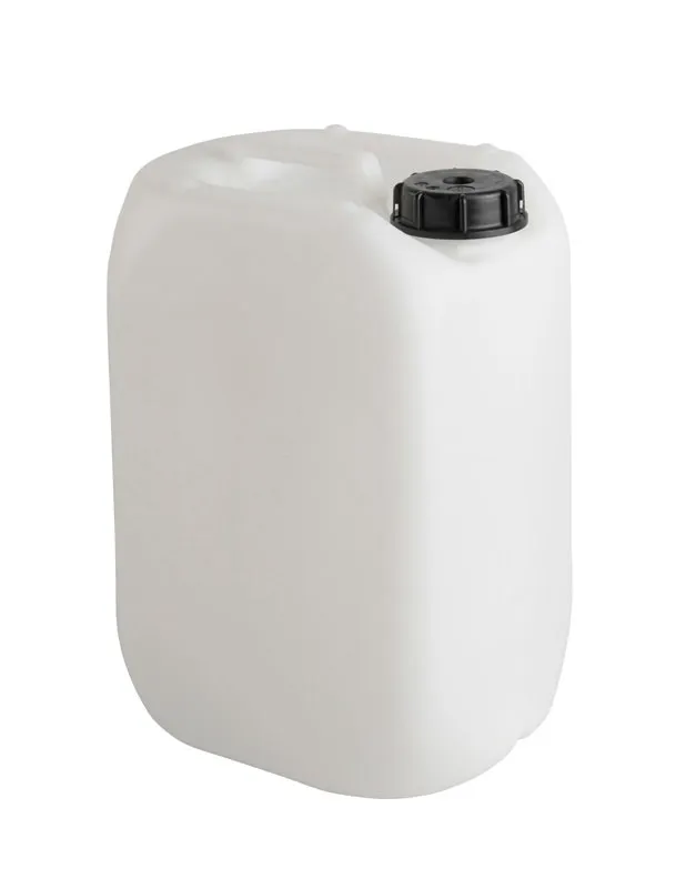 Bidón 20L, S60/61, PE-HD, homologación UN-X. Dimensiones AnxAlxPr (mm): 260x390x289. SCAT®. Sistema de recogida de residuos líquidos