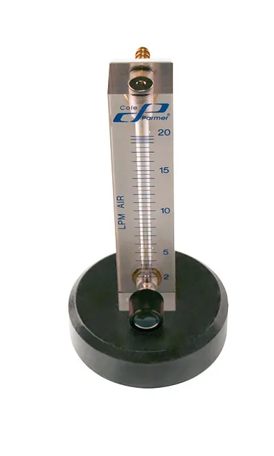 Caudalímetro de gas con soporte, 2 a 20 l/min. RADLEYS.