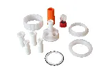 Kit Starter tapa 5 bocas con rosca de PTFE. RADLEYS. Incluye 1x Tapa de 5 bocas con rosca (000RR40750)+2x Adaptadores hembra B10 (000RR40755)+2x Adaptadores hembra B14 (000RR40756)+1x Herramienta para conectores (000RR40754). RADLEYS. Tapas de PTFE. Estación de reacción Mya 4