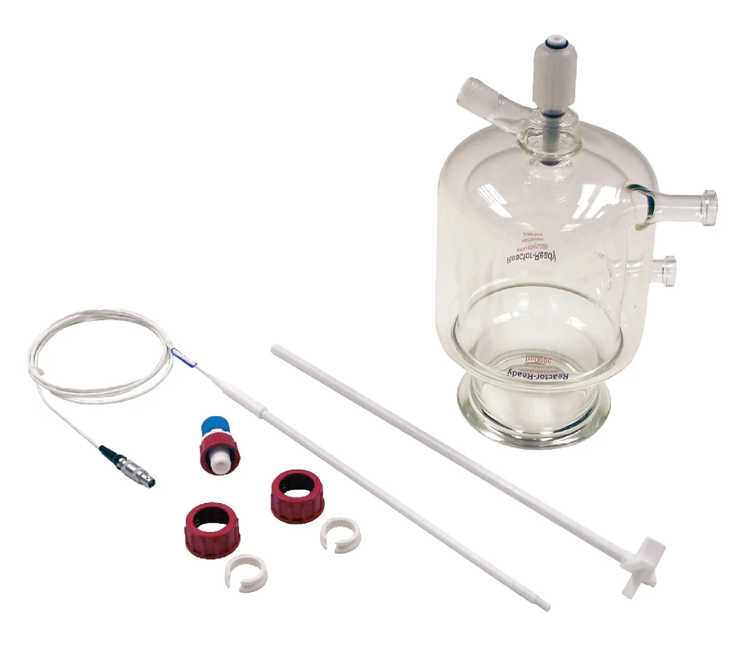 Kit de reactor de proceso con camisa vacio 5000 mL. RADLEYS. Reactor-Ready™ Flex