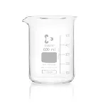 Vaso de precipitado, forma baja, graduado, vidrio borosilicato. DURAN. Cap. (ml): 800. Ø (mm): 100. Altura (mm): 135