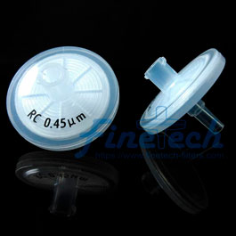 Filtro jeringa CA  25mm 0,22µm con pre-filtro de fibra de vidrio