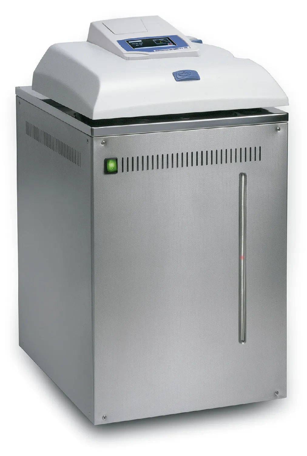 Autoclave Autester. J.P. SELECTA. Model: Autester ST DRY PV-II 150. Drying cycle: Yes. Cap. (l): 150. Temp. (ºC): 105-134. Pressure (bar): 0,21 to 2. Regulation: Microprocessor. Position: Vertical. Dim. HxWxD (cm): 118x80x95