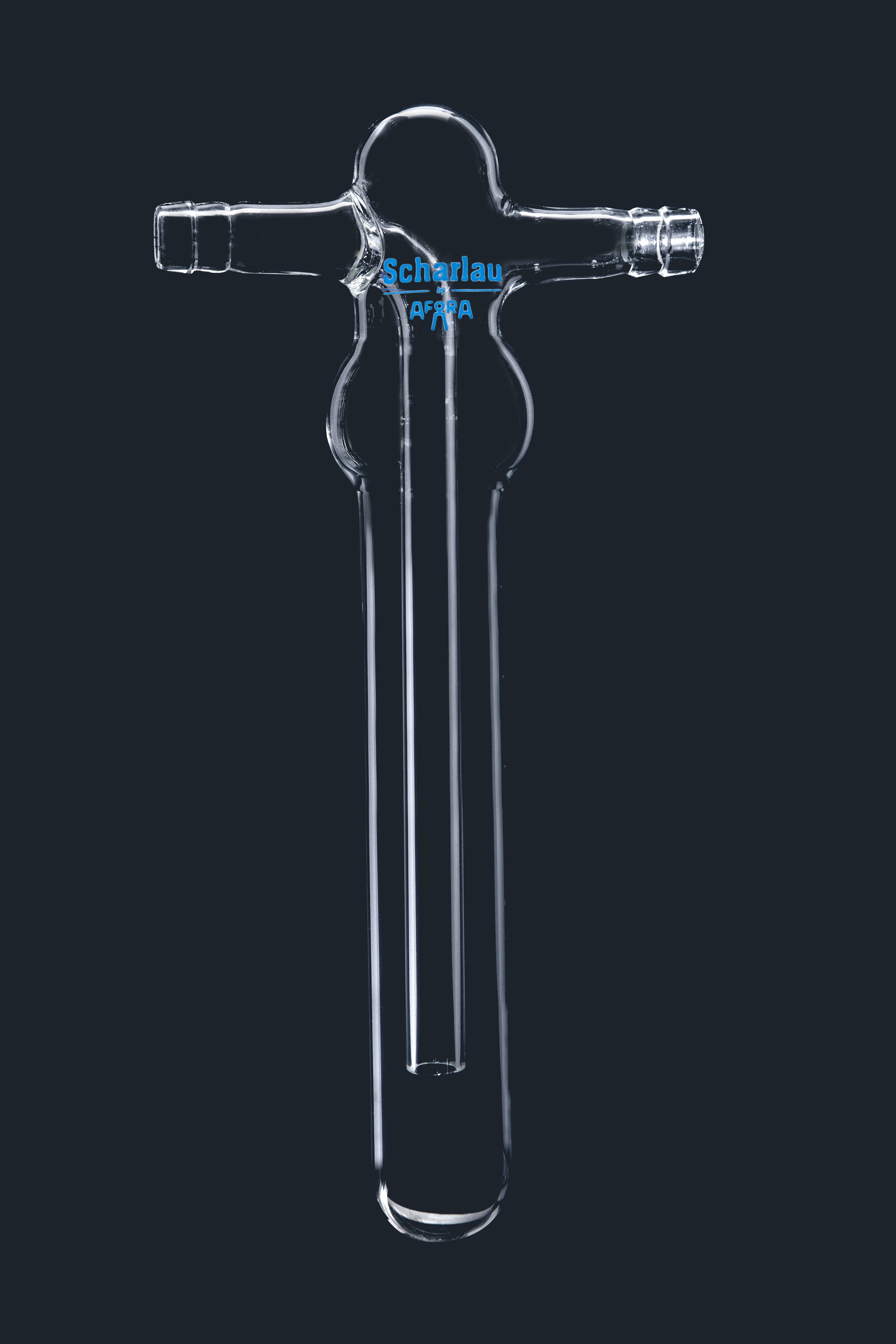 Trampa condensadora con olivas. SCHARLAU. Longitud (mm): 125. Ø Exterior (mm): 24