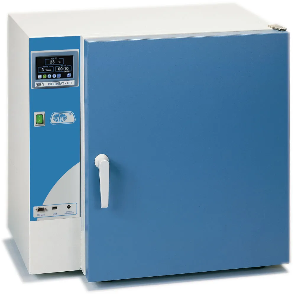 Digitheat-TFT, Height / Width / Depth (cm): 50/60/44, 24 Kg,Capacity: 19L, Power (W): 600,For  regulable temperaturs from  +5 °C to 250 °C