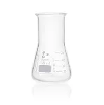 Matraces Erlenmeyer boca ancha DIN 1773. DURAN®. Cap. (ml): 50. Ø (mm): 51. Ø cuello (mm): 34. Altura (mm): 85