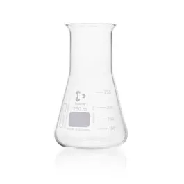 Matraces Erlenmeyer boca ancha DIN 1773. DURAN®. Cap. (ml): 250. Ø (mm): 85. Ø cuello (mm): 50. Altura (mm): 140