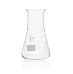 Matraces Erlenmeyer boca ancha DIN 1773. DURAN®. Cap. (ml): 250. Ø (mm): 85. Ø cuello (mm): 50. Altura (mm): 140