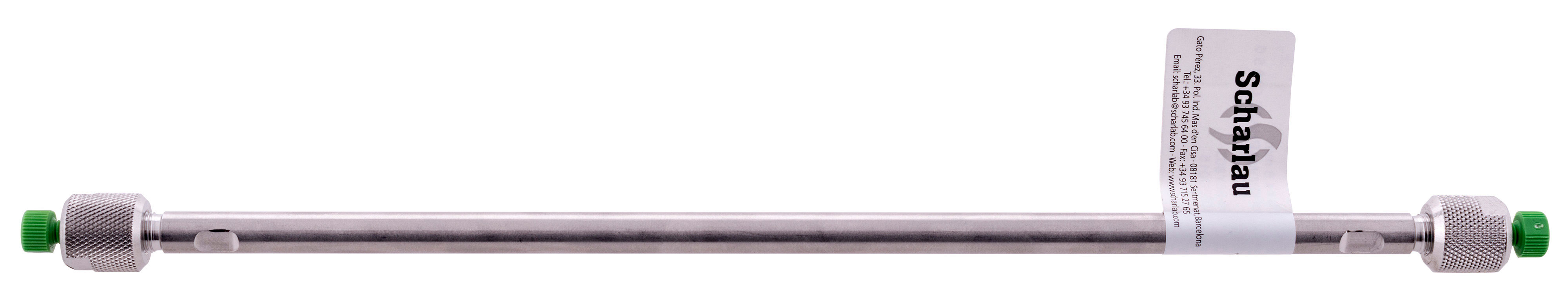 Columna KromaPhase 4,6mm D.I. SCHARLAU. Fase: SIL. Tamaño de particula (µm): 3,5. Tamaño de poro (Å): 100. Longitud (mm): 100. Diámetro interno (mm): 4,6