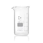 Vaso de precipitado, forma alta, graduado, vidrio borosilicato. DURAN. Capacidad (ml): 800. Diámetro (mm): 90. Altura (mm): 175