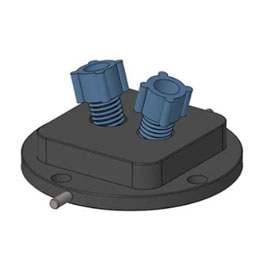 Inserto para mediciones de flujo con conexiones Luer. SCHMIDT-HAENSCH. Para  refractómetro modelos VariRef C 201, VariRef B 201, VariRef B 101