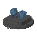 Inserto para mediciones de flujo con conexiones Luer. SCHMIDT-HAENSCH. Para  refractómetro modelos VariRef C 201, VariRef B 201, VariRef B 101