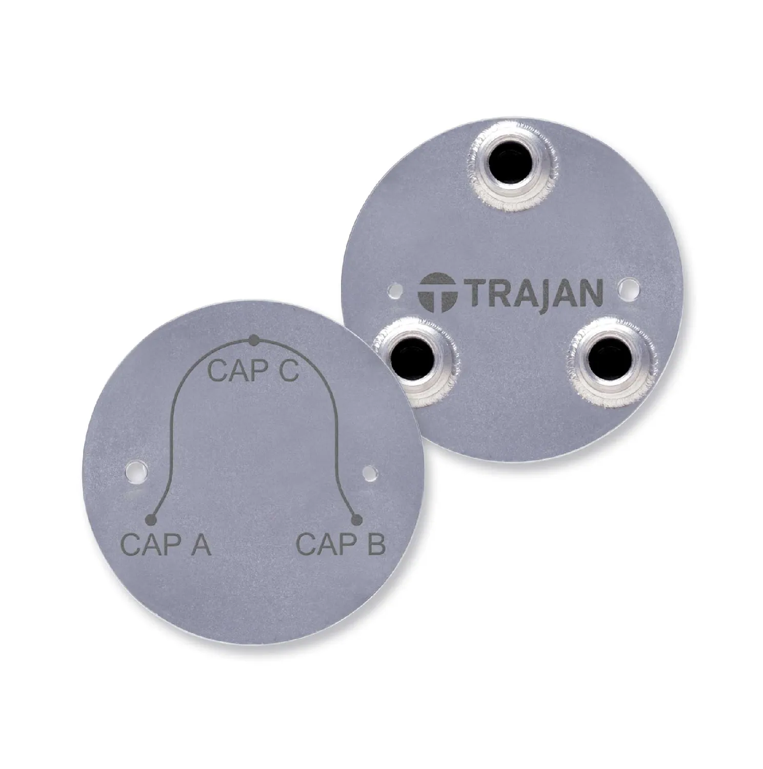 Dispositivo de microcanal divisor de 3 puertos (MCD) GC SilFlow de 1,1 mm Ø int (solo), puerto A 1,1 mm Ø int y puertos B y C 0,25/0,32 mm Ø int