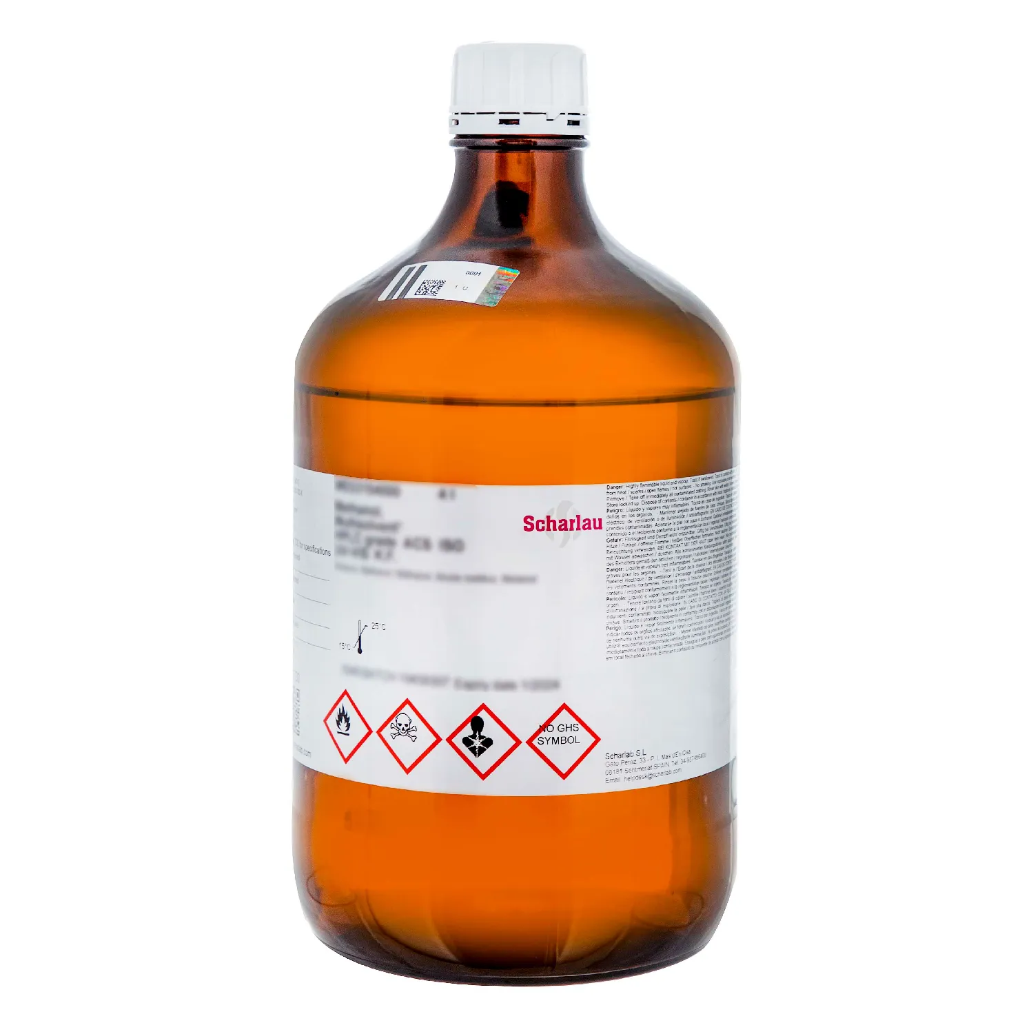 Etanol absoluto, para HPLC en gradiente, Alcohol etílico, Metilcarbinol