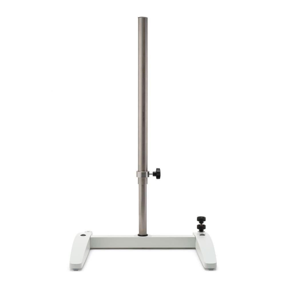 Soporte en H telescópico. VELP®. Ancho base (mm): 462. Profundad base (mm): 430. Altura varilla (mm): 1015. Ø varilla (mm): 34. Compatible con modelos: OHS 20, 40, 60, 100, 200 DIGITAL; OHS 60, 100, 200 ADVANCE; DLH; DLS; PW; LH; LS; ES