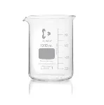 Vaso de precipitado, forma baja, graduado, vidrio borosilicato. DURAN. Cap. (ml): 1.000. Ø (mm): 105. Altura (mm): 145