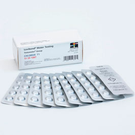 CHLORIDE T1 TABLETS Pack 100 un. LOVIBOND. 