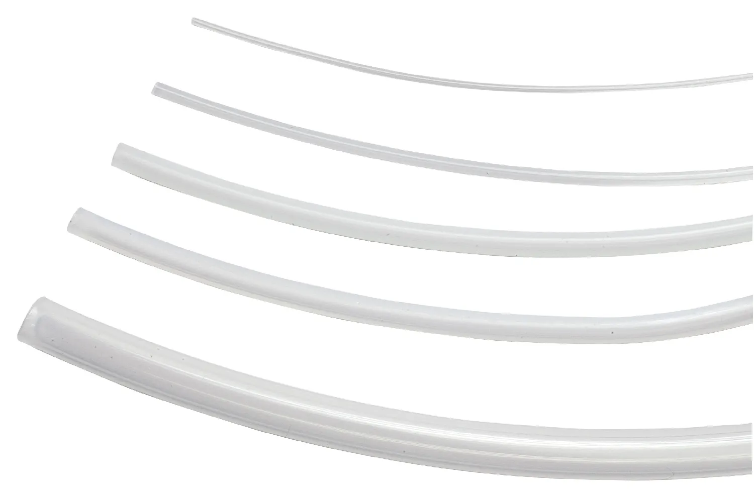 Tubería para media y baja presión. PTFE. Ø ext: 1,6' (1,6mm). Ø int. (mm): 0,30