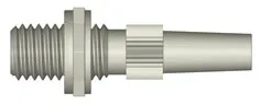 Luer macho. Adaptador para 1/4'-28 UNF. Paso (mm): 0,8. DIBA OMNIFIT