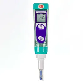 pH1 Tester, autocalibrable, IP67. XS.esolución 0.1 pH. Completo con maleta de cartón, disoluciones, cinta de transporte y papel.