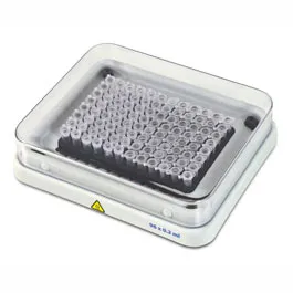 Bloque térmico adicional para placa PCR de 96 pocillos o tiras/tubos de 0,2 ml. GRANT. Accesorio. Termoagitadores PHMT para microtubos y placas PCR