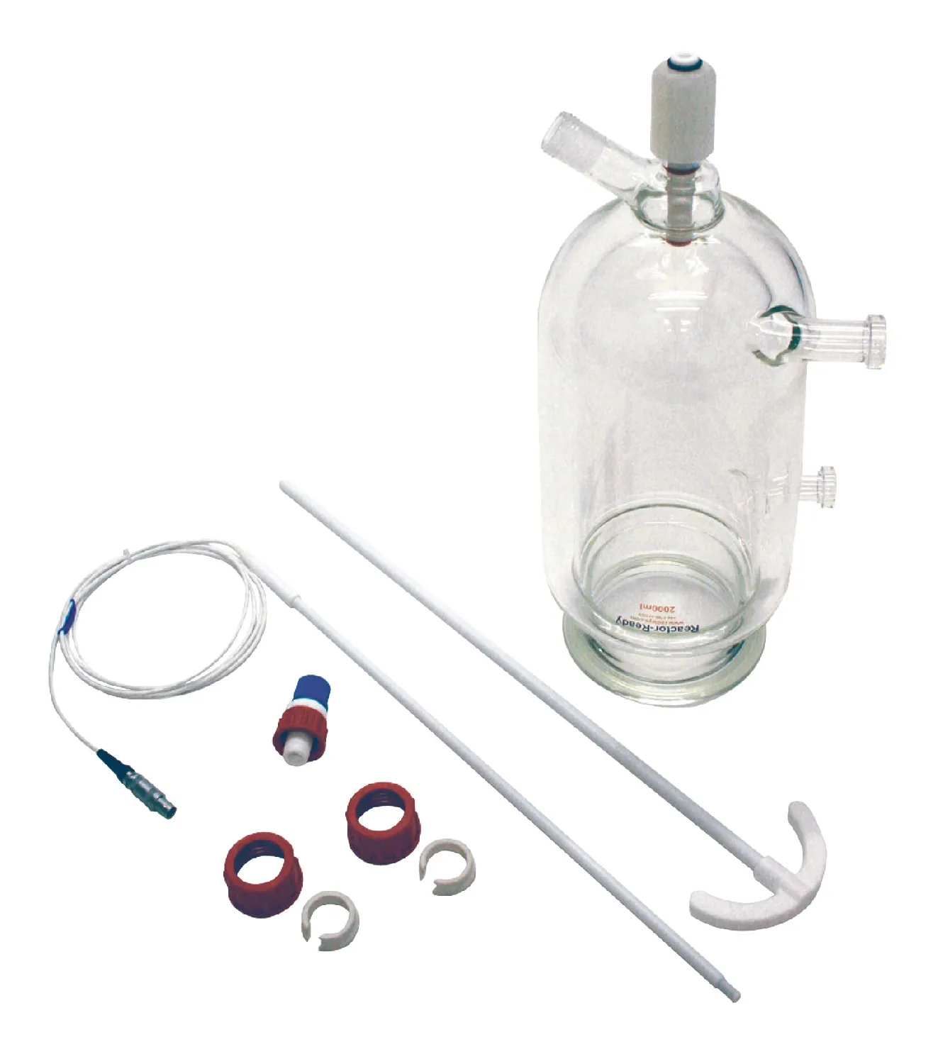 Kit de reactor con camisa simple 2000 mL. RADLEYS. Reactor-Ready™ Flex