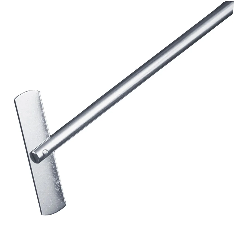 Varilla para agitador RZR. HEIDOLPH. Velocidad media/baja De acero inox. AISI 304, tamaño de la pala 50x12mm, longitud 400mm, Ø eje 8mm. Tipo: BR 12 Varilla de pala pivotante. Nº palas: 2. Tamaño pala (mm): 60x15. Long. (mm): 400