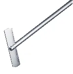 Varilla para agitador RZR. HEIDOLPH. Velocidad media/baja De acero inox. AISI 304, tamaño de la pala 50x12mm, longitud 400mm, Ø eje 8mm. Tipo: BR 12 Varilla de pala pivotante. Nº palas: 2. Tamaño pala (mm): 60x15. Long. (mm): 400