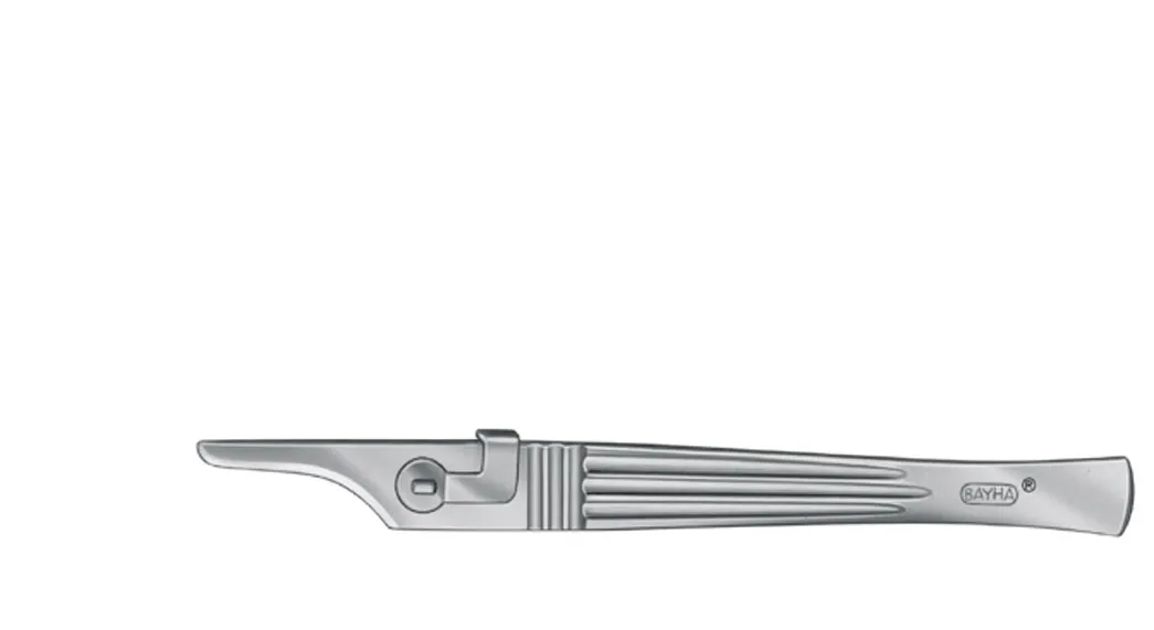 Escalpelo. Tipo: 1. Longitud (mm): 130