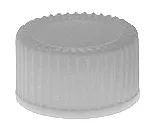 Tapón sin agujero, rosca 8-425 para Tapón sin agujero, rosca para vial para almacenar muestras. Material: Blanco urea con junta PTFE NATIONAL SCIENTIFIC