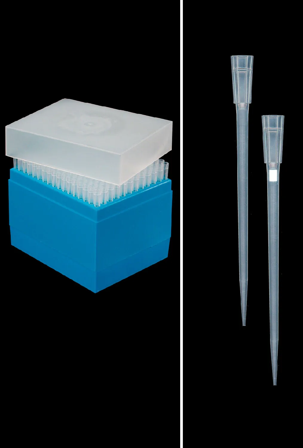 Punta con filtro para pipetas automáticas. De 1-200µl. Vol. (µl): 1-200. Largo (mm): 91. Color: Natural. Tipo: Universal con filtro Extra larga. Presentación: Rack estéril. Marca: Deltalab. Compatibilidad: Gilson, Eppendorf, Nichiryo, Finnpipette, Oxford y otras