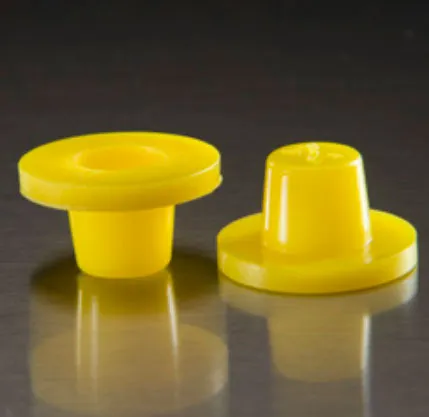 15mL Inlet Caps (No Hole, Solid Top)