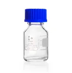 Frasco para laboratorio (Frasco ISO). rosca GL25 de vidrio borosilicato con anillo de vertido. Capacidad 25 ml. DURAN