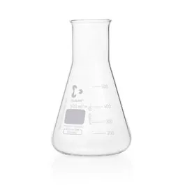 Matraces Erlenmeyer boca ancha DIN 1773. DURAN®. Cap. (ml): 500. Ø (mm): 105. Ø cuello (mm): 50. Altura (mm): 175