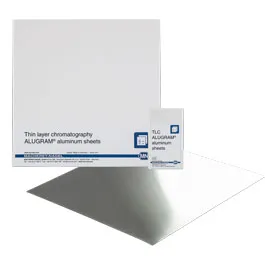 ALUGRAM xtra hojas Nano-SILGUR con zona de concentración. MACHEREY-NAGEL. Dimensiones (cm): 10x10