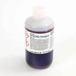 Análisis por fotometría. LOVIBOND®. Fotometría Lovibond®. Reactivo para Fluoruros 250 ml. Rango de detección: 0,05-1,5mg/l F. Nº pastillas, tests o ml: Requiere patrón 644-205630