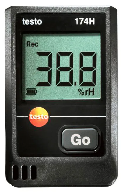 Datalogger para temperatura y humedad Testo 174 H. TESTO.