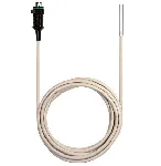 Sonda con funda de aluminio IP65 sensor NTC. TESTO. Cable fijo 2,4m para Testo 175T1/T2. Rango de medición: -30 a +90 °C. Exactitud: ±0.2-0.5 °C. Long. sonda (mm): 40