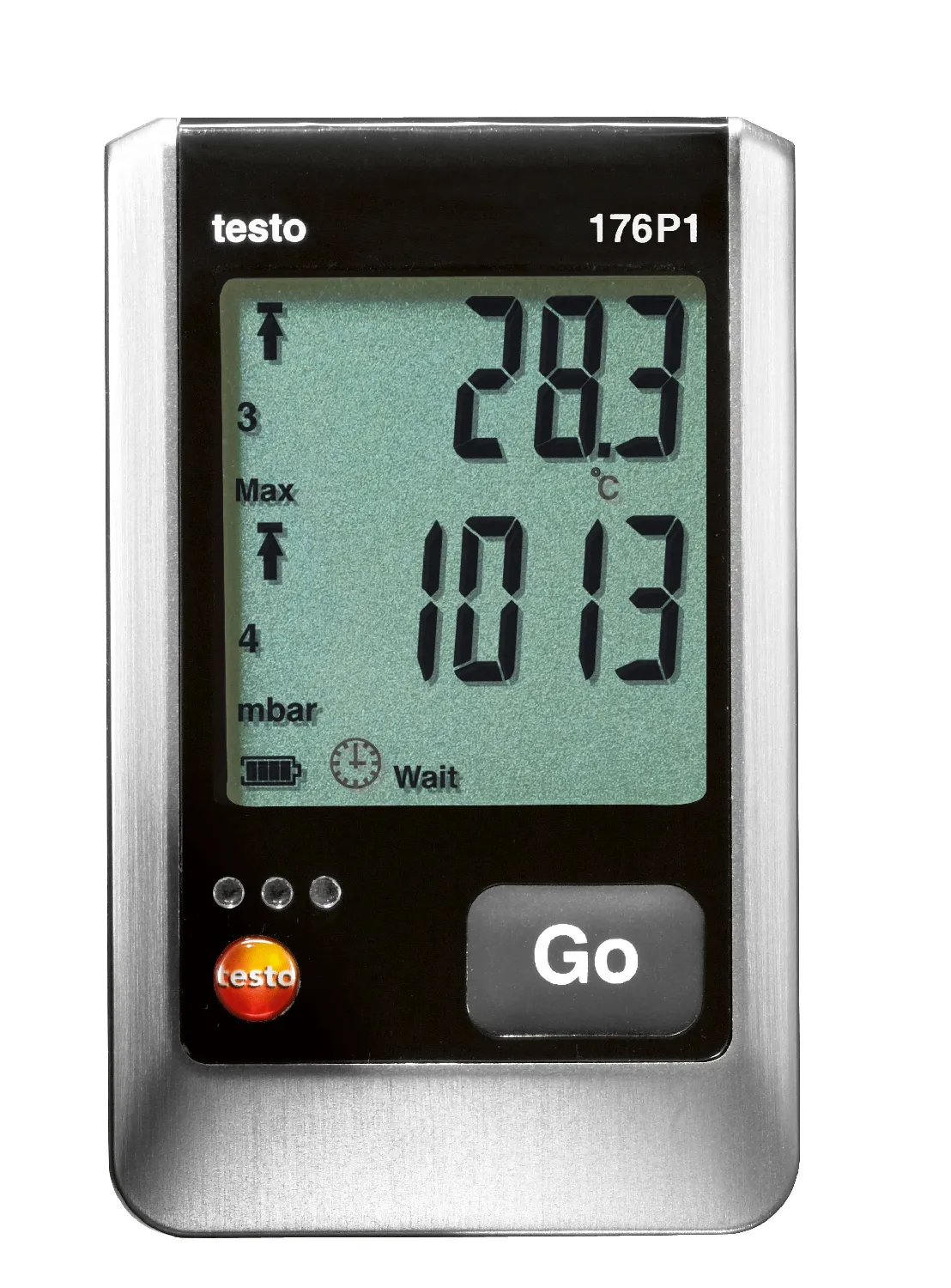 Data loggers testo 175 y 176. TESTO. Testo 176 P1: Registrador de 5 canales de presión absoluta, humedad y temperatura con sensor interno (presión absoluta) y conexión para sondas externas (NTC/sensor de humedad capacitivo) para data loggers Testo 176 H1/H2