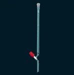 Tubo colector Dean-Stark de 25 ml con llave PTFE punzón