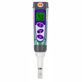 Tester de conductividad COND5. XS. Completo con maleta, disoluciones 1413 µs y 12880 µS, cinta de transporte y papel.