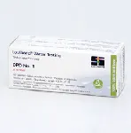 Análisis por fotometría. LOVIBOND®. Fotometría Lovibond®. Reactivo DPD 1 para análisis de Br, Cl, ClO, I y O3. Rango de detección: 0,05-3,6mg/l de I. Nº pastillas: 100.