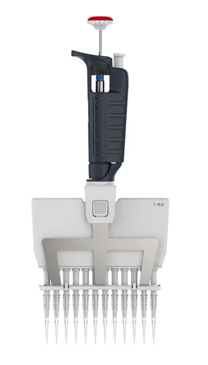 PIPETMAN .Pipeta multicanal 10 ul y 12 canales.GILSON