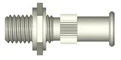 Luer hembra. Adaptador para 1/4'-28 UNF. Paso (mm): 0,8. DIBA OMNIFIT