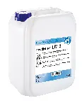 Detergente Neodisher LM3, limpieza manual. Detergente líquido alcalino con agentes dispersantes que arrancan los residuos pocos solubles. Es también adecuado para lavadoras automáticas. Poco espumoso y sin fosfatos.