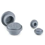  Obturadores de caucho, DURAN® GL 45, Tapón recto, Clorobutilo gris. Duran